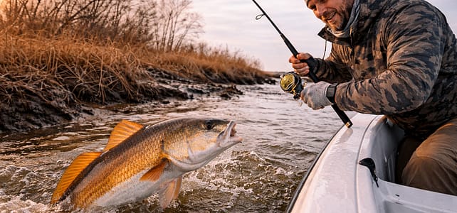 Winter Redfish in Texas: Cold Water Patterns and Slow-Presentation Strategy winter-redfish-texas