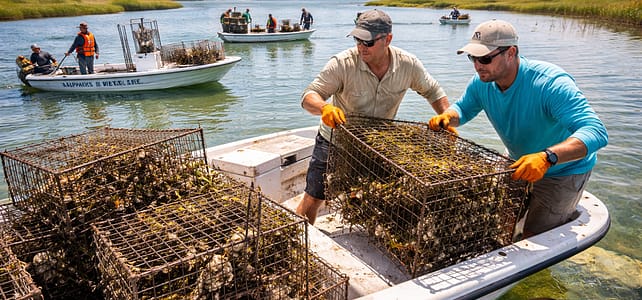 Texas Bays Cleared of Nearly 1,000 Abandoned Crab Traps: What It Means for Redfish Habitat The Hidden Problem Of Derelict Crab Traps